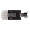 ACT RJ45 (8P/8C) CAT6A geschirmter modularer Steckverbinder für Rundkabel mit massiven oder Litzenleitern