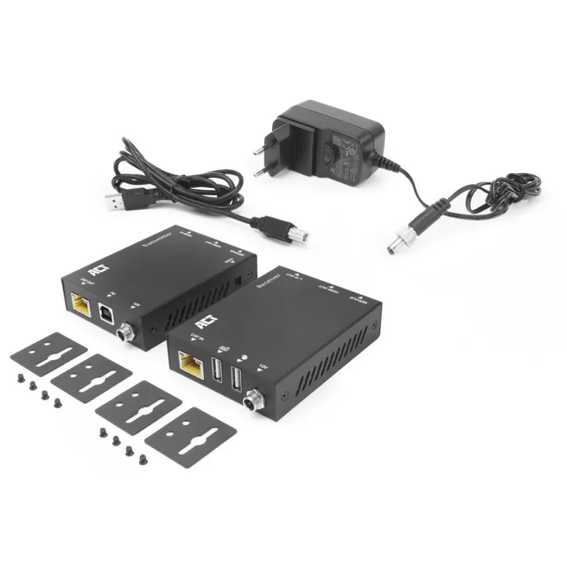 ACT 4K HDMI 2.0 KVM-Extender-Set über CAT6A bis zu 70 Meter