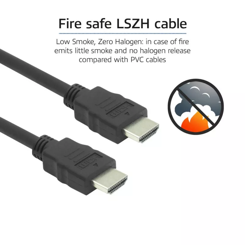 ACT AK3873 HDMI-Kabel 2 m HDMI Typ A (Standard) Schwarz