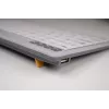 BakkerElkhuizen UltraBoard 950 V2 UK Qwerty, Kabelgebunden, USB, Scissor-Tastenschalter, QWERTY, Dunkelgrau, Hellgrau