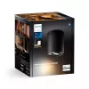 Intelligenter Spot Philips Hue 929003811601, Bluetooth, 4,2 W, schwarz, Ø103 mm, Höhe 120 mm