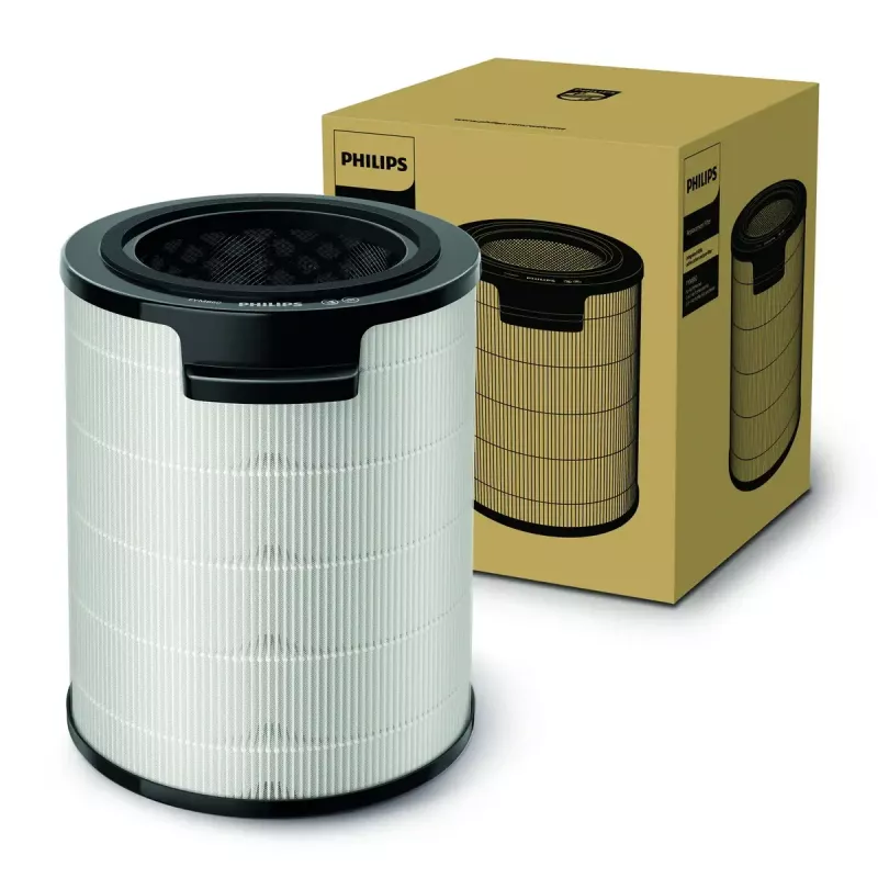 Luftreiniger-Ersatzfilter Philips FYM860/30 integriert 3-in-1 99,97 % Effizienz, 211×211×253 mm