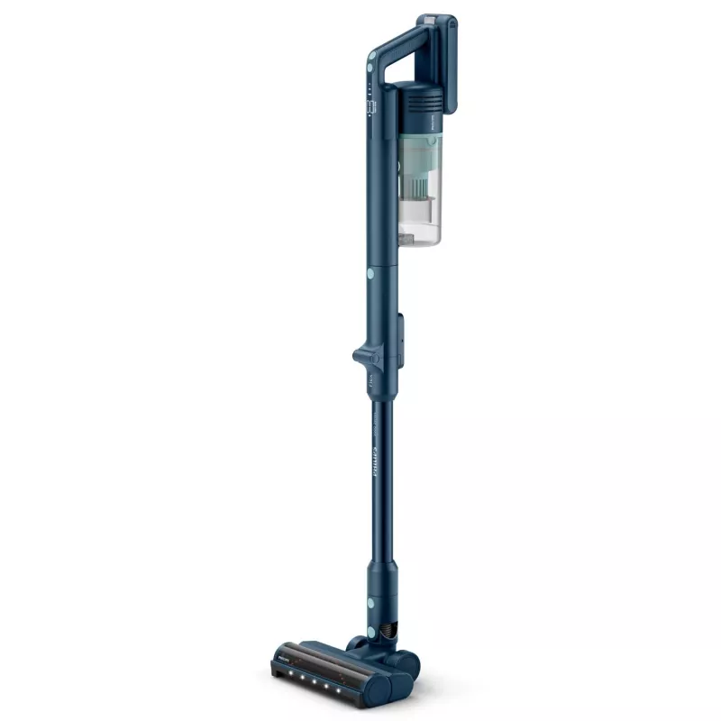 Stabstaubsauger Philips XC5242/10 — batteriebetrieben, beutellos, 0,27 L Staubbehälter, Li‑Ion 25,2 V, für Hart- und Weichböden (Salbei)