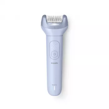 Epilierer Philips 8000 Series BRE711/00 — 32 Pinzetten, 2 Geschwindigkeiten, Nass- und Trockengebrauch, integrierter Li-Ion-Akku, blau