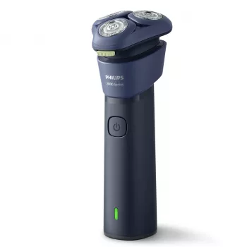 Rotationsrasierer Philips 2000 Series S2885/00 – 3‑Kopf, NiMH‑Akku, Nass‑ & Trockenrasur, blau