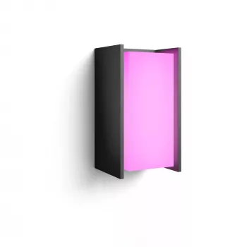 Außenwandleuchte Signify Philips Hue Turaco — White & Colour Ambience, Anthrazit, Bluetooth/Zigbee, Aluminium