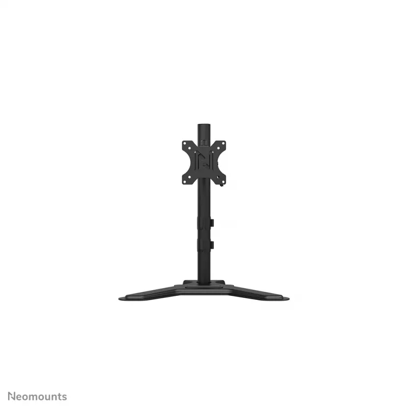 Neomounts DS45-600BL1 einzelner Monitorständer für 10–32 Zoll Bildschirme, VESA 75x75–100x100, max. 9 kg, freistehend, schwarz