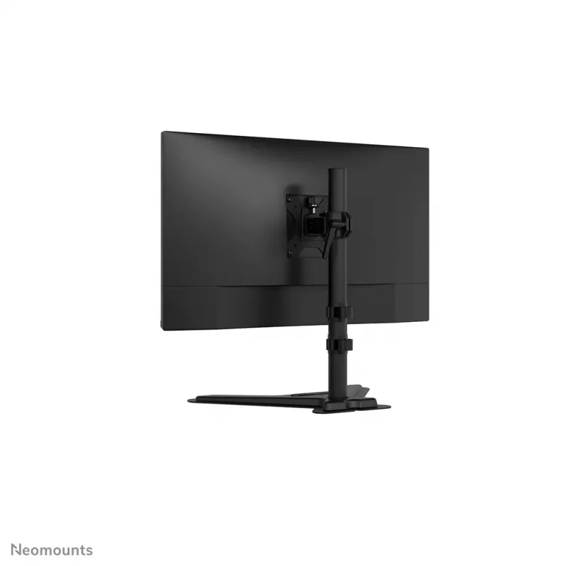 Neomounts DS45-600BL1 einzelner Monitorständer für 10–32 Zoll Bildschirme, VESA 75x75–100x100, max. 9 kg, freistehend, schwarz