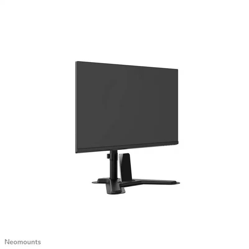 Neomounts DS45-600BL1 einzelner Monitorständer für 10–32 Zoll Bildschirme, VESA 75x75–100x100, max. 9 kg, freistehend, schwarz