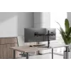 Doppelmonitorständer Neomounts DS45-600BL2 für 10–32 Zoll Bildschirme, unterstützt 2 Displays, max. 6 kg, VESA 75x75–100x100, freistehend, schwarz