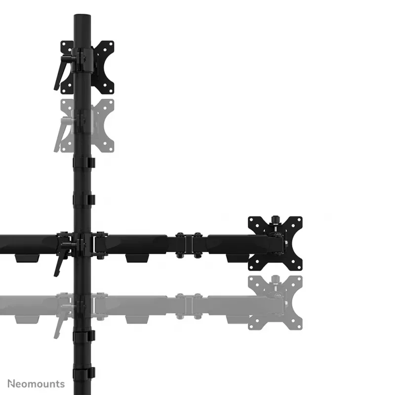 Neomounts DS45-600BL2-1 Triple-Monitorständer 25,4–81,3 cm (10–32 Zoll)