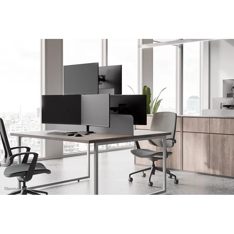 Neomounts DS45-600BL2-1 Triple-Monitorständer 25,4–81,3 cm (10–32 Zoll)