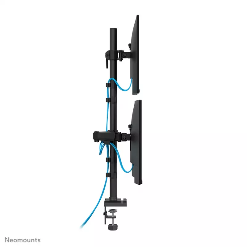 Neomounts DS60-600BL2-1 Dreifach-Monitorarm 25,4–81,3 cm (10–32 Zoll), Tischklemme/Tischdurchführung, 9 kg, 25.4 cm (10 Zoll), 81.3 cm (32 Zoll), 100 x 100 mm, Schwarz