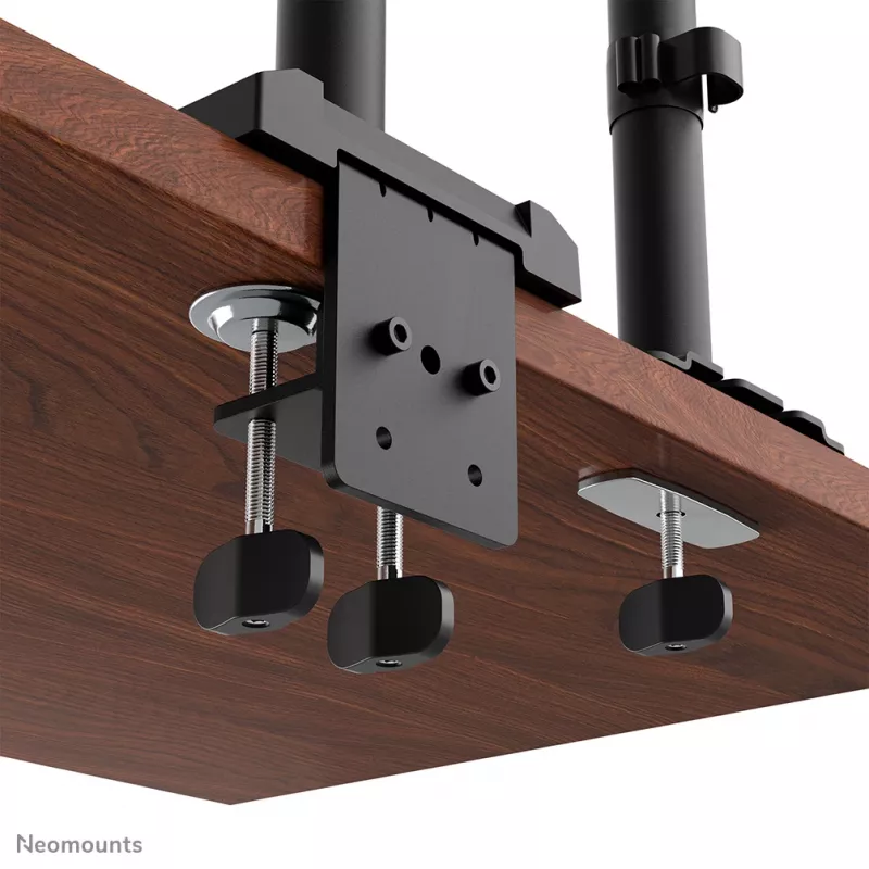 Neomounts DS60-600BL2-1 Dreifach-Monitorarm 25,4–81,3 cm (10–32 Zoll), Tischklemme/Tischdurchführung, 9 kg, 25.4 cm (10 Zoll), 81.3 cm (32 Zoll), 100 x 100 mm, Schwarz