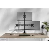 Neomounts DS60-600BL2-1 Dreifach-Monitorarm 25,4–81,3 cm (10–32 Zoll), Tischklemme/Tischdurchführung, 9 kg, 25.4 cm (10 Zoll), 81.3 cm (32 Zoll), 100 x 100 mm, Schwarz