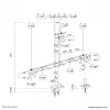 Neomounts DS60-600BL2-1 Dreifach-Monitorarm 25,4–81,3 cm (10–32 Zoll), Tischklemme/Tischdurchführung, 9 kg, 25.4 cm (10 Zoll), 81.3 cm (32 Zoll), 100 x 100 mm, Schwarz