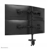 Vierfach-Monitorarm Neomounts DS60-600BL2-2 für 10–32-Zoll-Bildschirme, VESA 75x75–100x100, max. Tragkraft 8 kg, Klemme/Tischdurchführung, schwarz