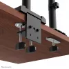 Vierfach-Monitorarm Neomounts DS60-600BL2-2 für 10–32-Zoll-Bildschirme, VESA 75x75–100x100, max. Tragkraft 8 kg, Klemme/Tischdurchführung, schwarz