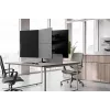 Vierfach-Monitorarm Neomounts DS60-600BL2-2 für 10–32-Zoll-Bildschirme, VESA 75x75–100x100, max. Tragkraft 8 kg, Klemme/Tischdurchführung, schwarz
