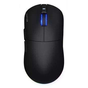 HATOR Quasar 3 Wireless Maus Gaming Beidhändig RF Wireless + Bluetooth + USB Typ-A Optisch 12000 DPI