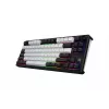 HATOR Skyfall 80 MAG ULTIMA 8K kabellose Tastatur Gaming USB + RF Wireless + Bluetooth QWERTY US English Schwarz, Weiß