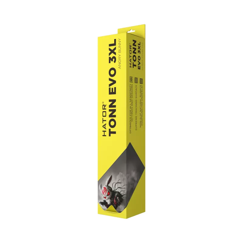 HATOR Tonn EVO 3XL Angry bunny Gaming-Mauspad