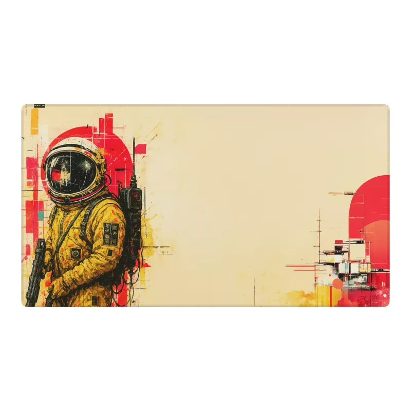 HATOR Tonn EVO 3XL Astronaut Gaming-Mauspad, Gummi, Mehrfarbig