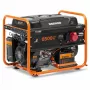 Daewoo GDA 7500E-3 Motor-Generator 6000 W 30 L Benzin Orange, Schwarz