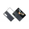 Handyhülle Abdeckung Samsung Galaxy Z Fold4 EF-VF936LBEGWW Leder Schwarz