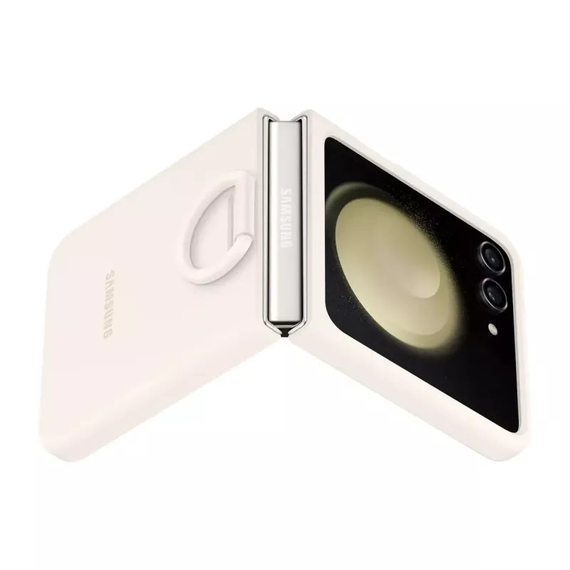 Samsung EF-PF731TUEGWW Handyhülle 17 cm (6,7″) Abdeckung Creme