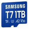 Samsung T7 microSD-Karte, 1 TB, MicroSDXC, UHS-I, 170 MB/s, Klasse 3 (U3), V30