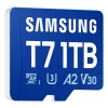 Samsung T7 microSD-Karte, 1 TB, MicroSDXC, UHS-I, 170 MB/s, Klasse 3 (U3), V30