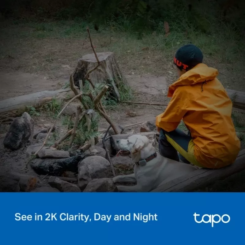 TP-Link Tapo C615G KIT Dome IP-Überwachungskamera Außenbereich 2304 x 1296 Pixel Decke/Wand/Mast