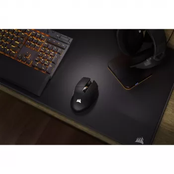 Corsair SCIMITAR ELITE WIRELESS Maus Gaming Rechtshänder RF Wireless + Bluetooth + USB Typ-C Optisch 26000 DPI