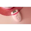 Philips Satinelle Essential BRE285/00 kabelgebundener Epilierer, weiß/rosa