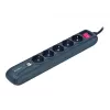Kabel-Stromverlängerung 1,5m/5 Ausgänge +2USB SPG5-U2-5 Gembird