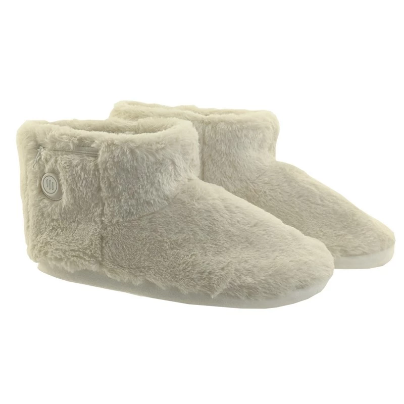Glovii GQ7M Hausschuhe Geschlossener Hausschuh Unisex Creme