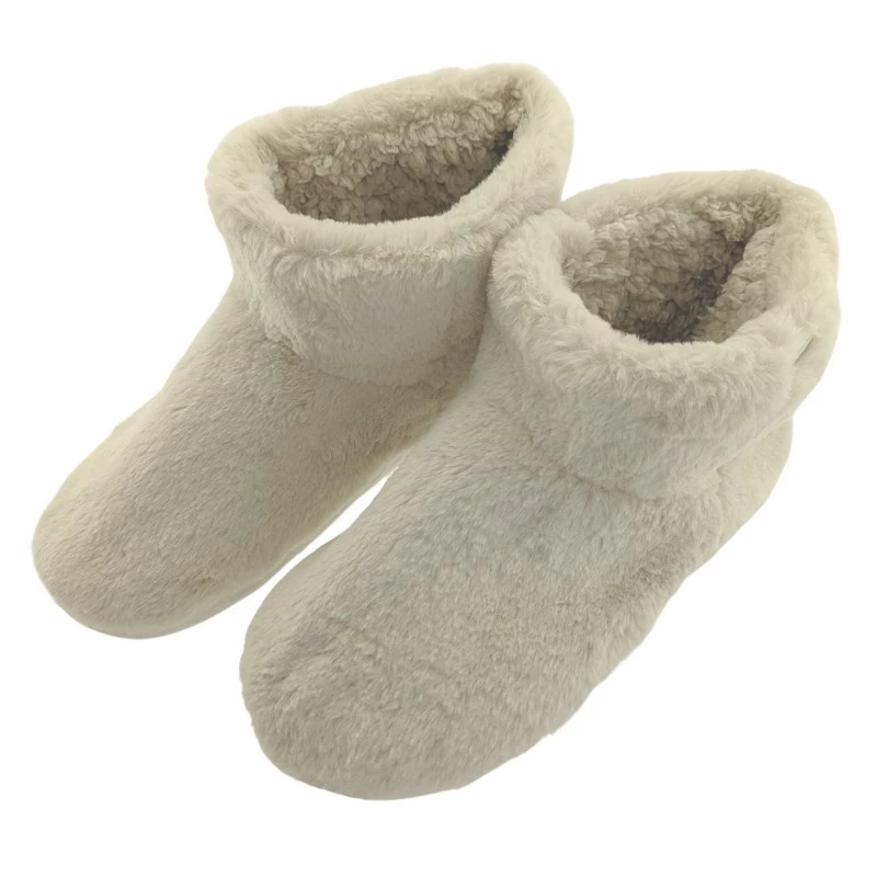 Glovii GQ7M Hausschuhe Geschlossener Hausschuh Unisex Creme