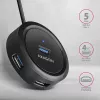 AXAGON HUE-P1AL Hub 4-Port USB 3.2 Gen 1 RUND
