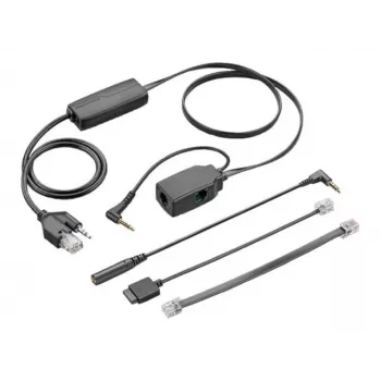 Electronic Hookswitch POLY APA-24 ALCATEL Schwarz Stecker
