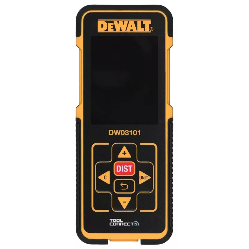 DeWALT DW03101 Laser-Entfernungsmesser Schwarz, Gelb 100 m