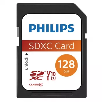 Speicherkarte Philips 128 GB SDXC UHS-I FM12SD55B/00