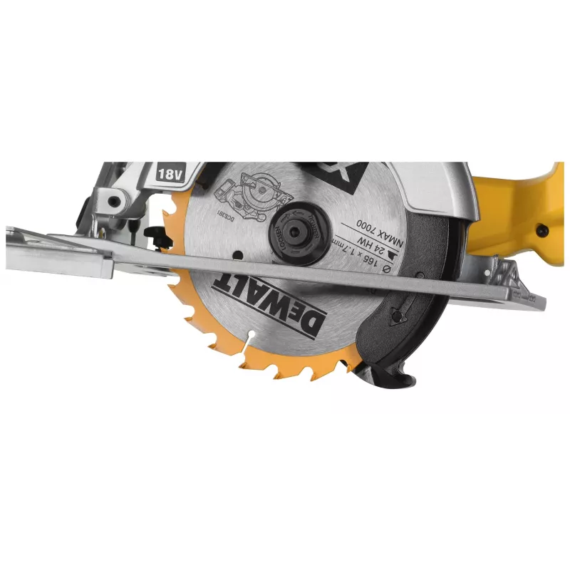 DeWALT DCS391NT Kreissäge Schwarz, Silber, Gelb