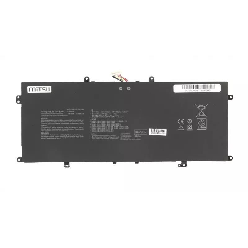 Batterie MITSU C41N1904 für ASUS — 4347mAh 15,48V, Modell BC/AS-UX425