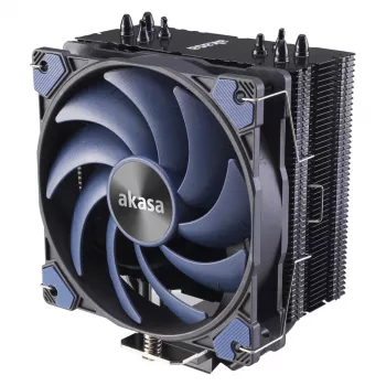 Akasa Alucia H4 Plus - Luftkühlung - 12 cm - 33,1 dB - 56,3 cfm - Schwarz - Blau
