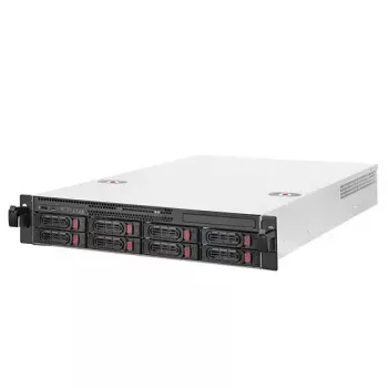 HDD-Gehäuse Silverstone RM22-308 2,5/3,5 Zoll 10 Laufwerke Schwarz Weiß