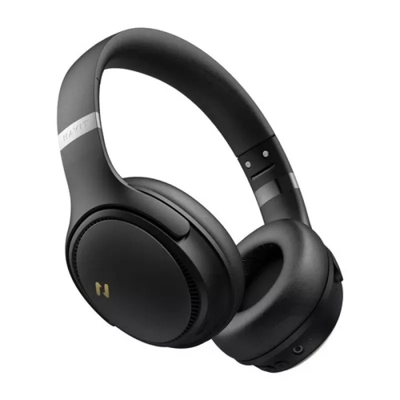 Headset HAVIT H630BT PRO — Kabellose In-Ear-Kopfhörer, ANC, Schwarz, für Anrufe, Musik und Sport