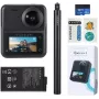 Action-Kamera KanDao QooCam 3 Travel Combo – 360°-Aufnahme, 4K-Video, 3D-Unterstützung