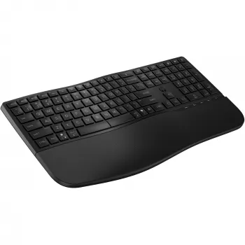 HP 680 Comfort Dual-Mode-Tastatur Full-Size Wireless Bluetooth Schwarz