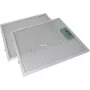 Respekta Metallfettfilter MIZ 1259IXCN — Ersatzfilter für Dunstabzugshaube, 2er-Pack
